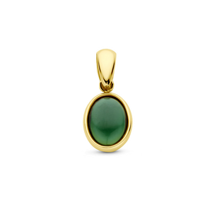 Pendentifs en or avec pierre précieuse