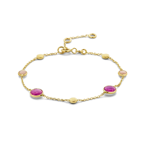 Bracelets en or avec pierres précieuses
