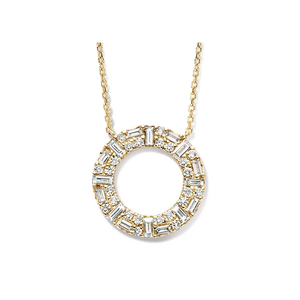 Collier en or avec diamant