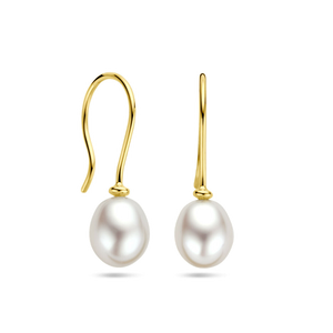 Boucles pendantes en or