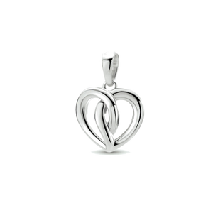 Pendentif cœur en argent