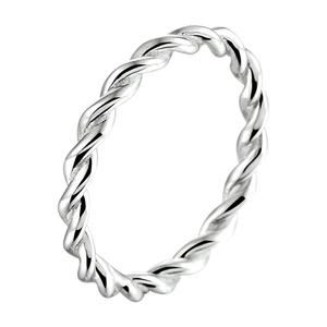 Bagues à empiler en argent
