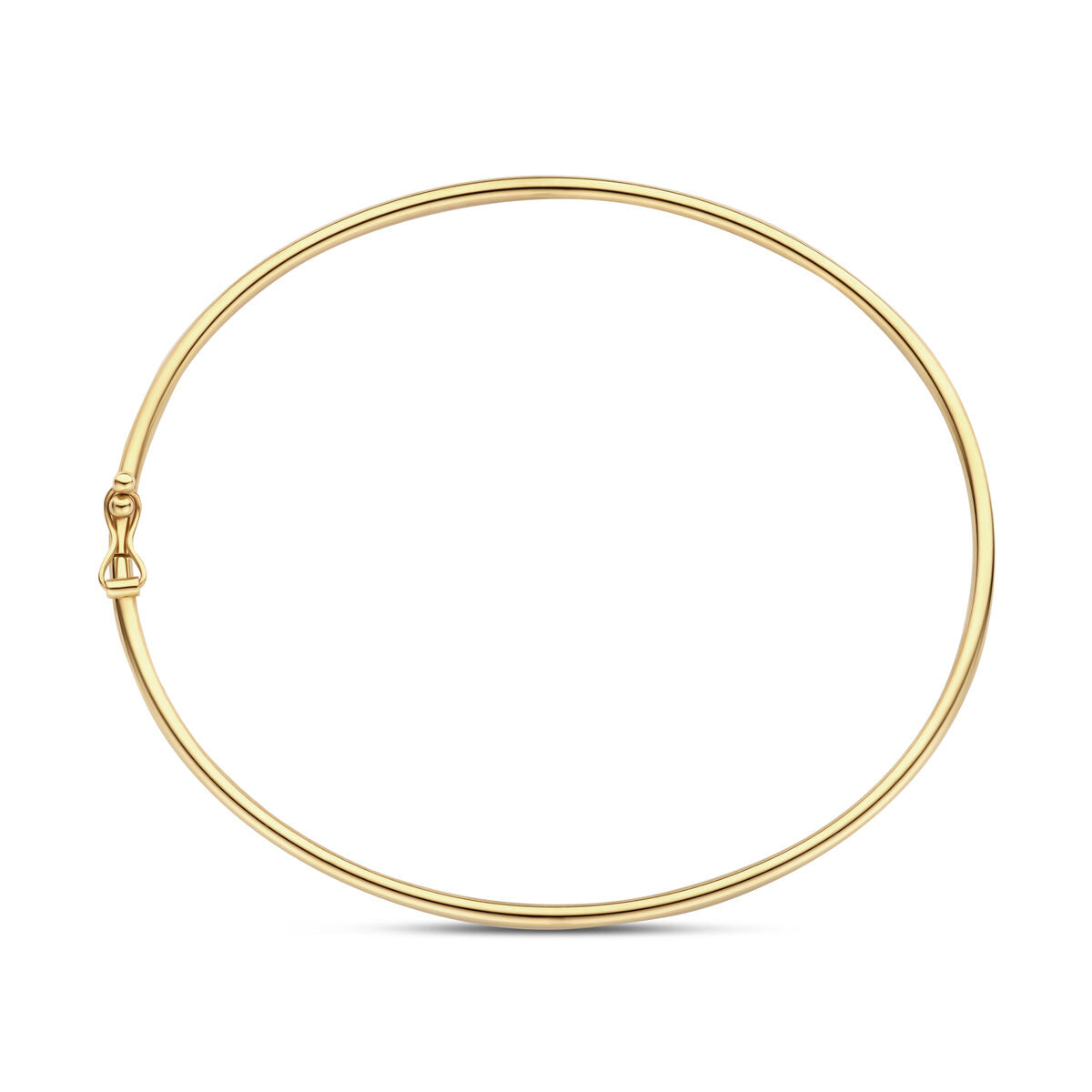 bracelet de montre dop ronde tube 1,8 mm 60 x 55 mm or jaune 14K