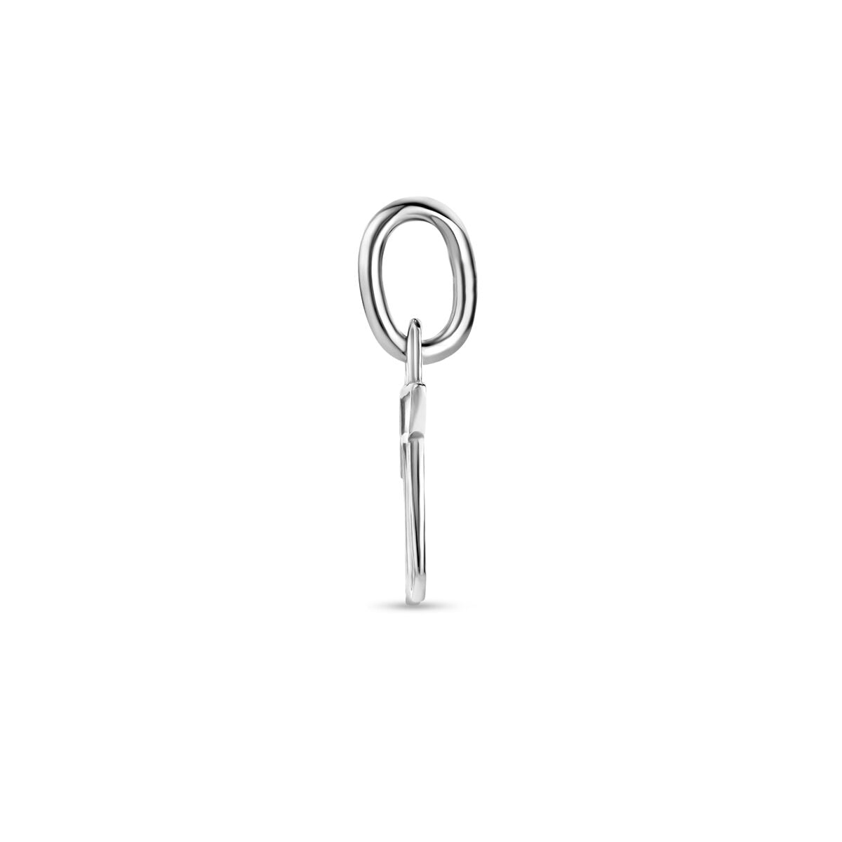 pendentif symbole de chai argent rhodié