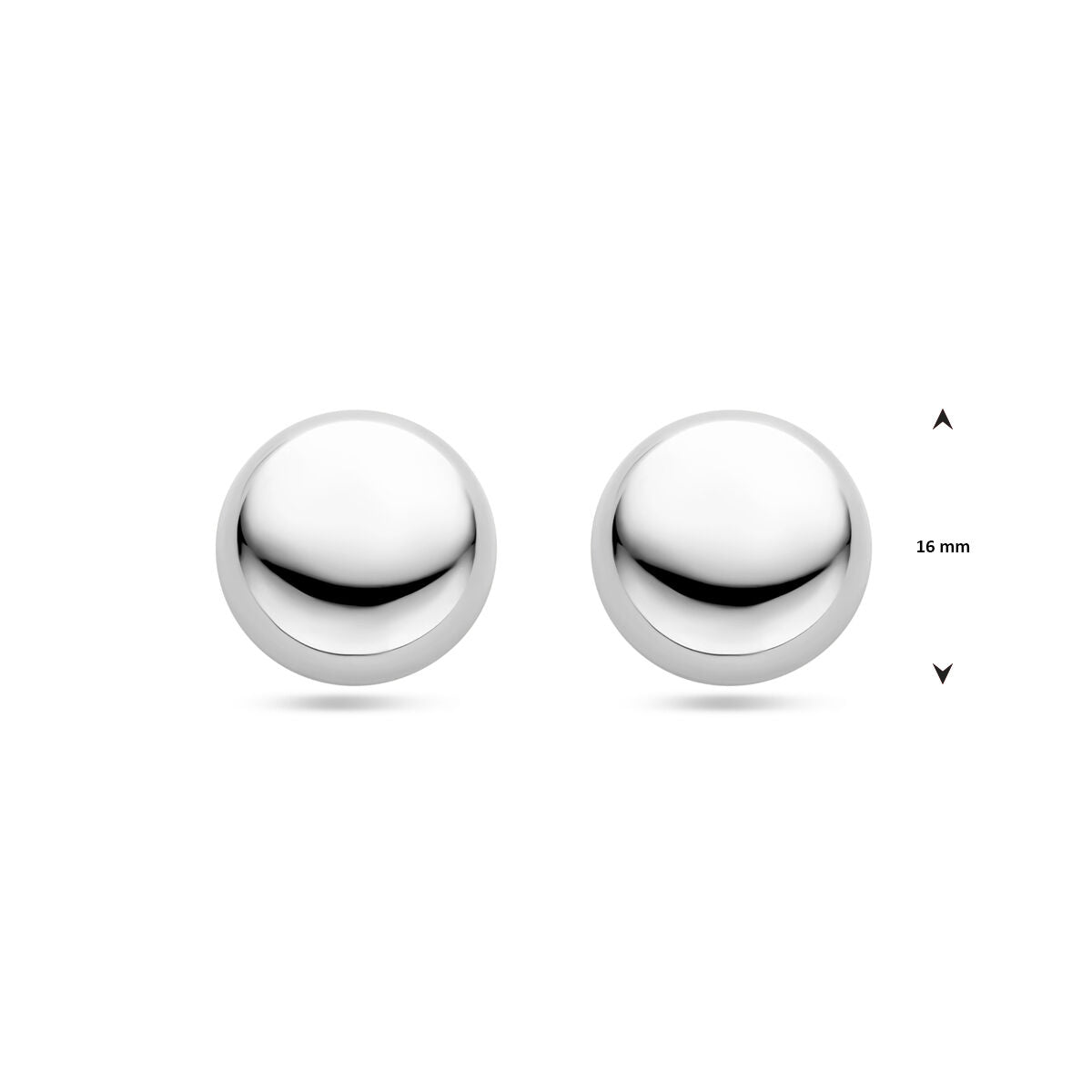 puces d'oreilles nœud argent rhodié