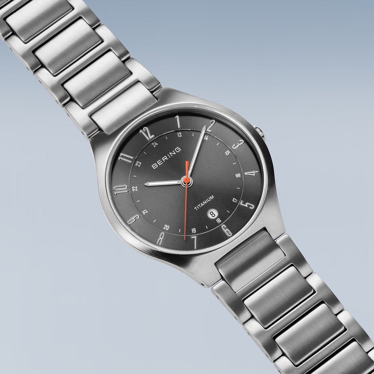 bering montre pour homme cadran gris - 11739-772