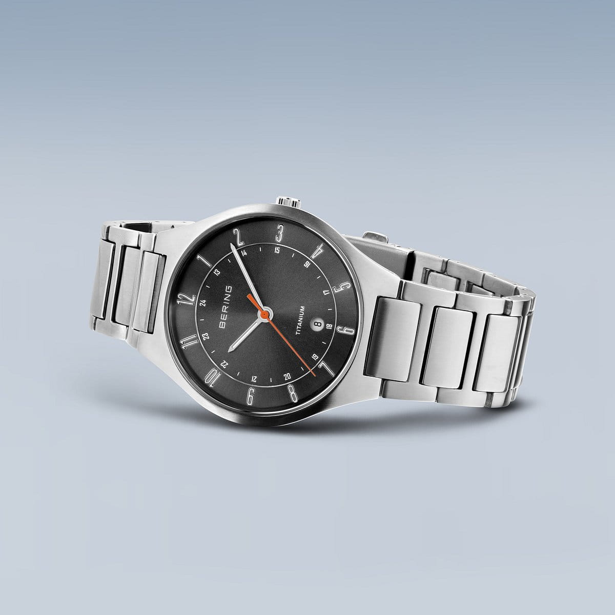 bering montre pour homme cadran gris - 11739-772