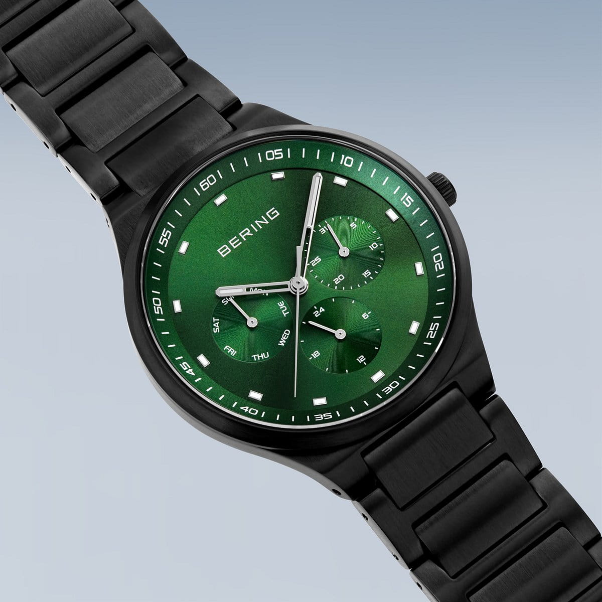 Bering montre pour homme cadran vert - 11740-728