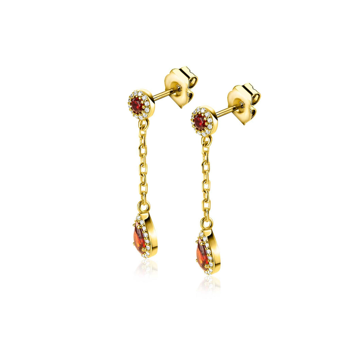 Boucles d'oreilles Plaqué Or Zio2560