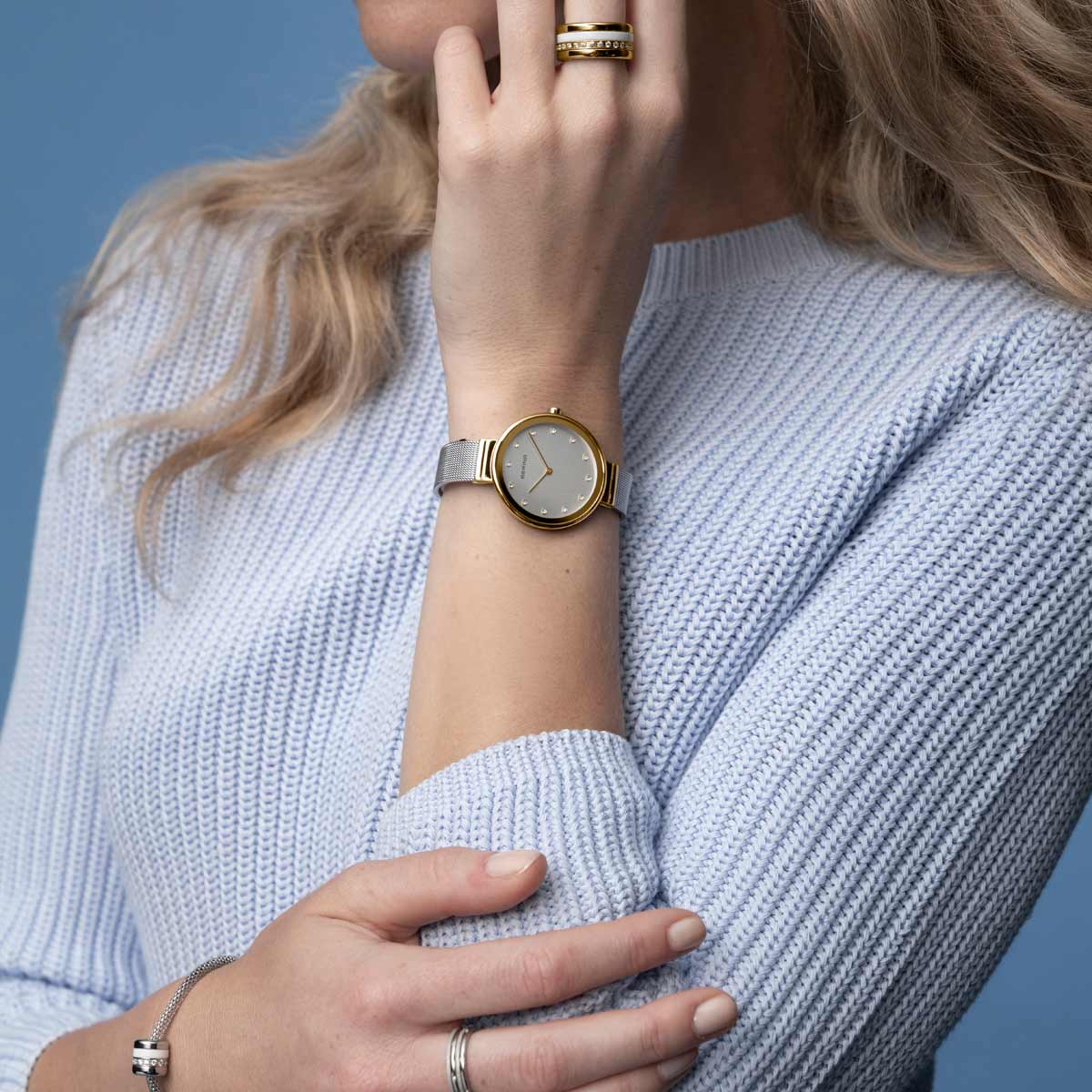 Montre pour femme cadran argent - h12034-010