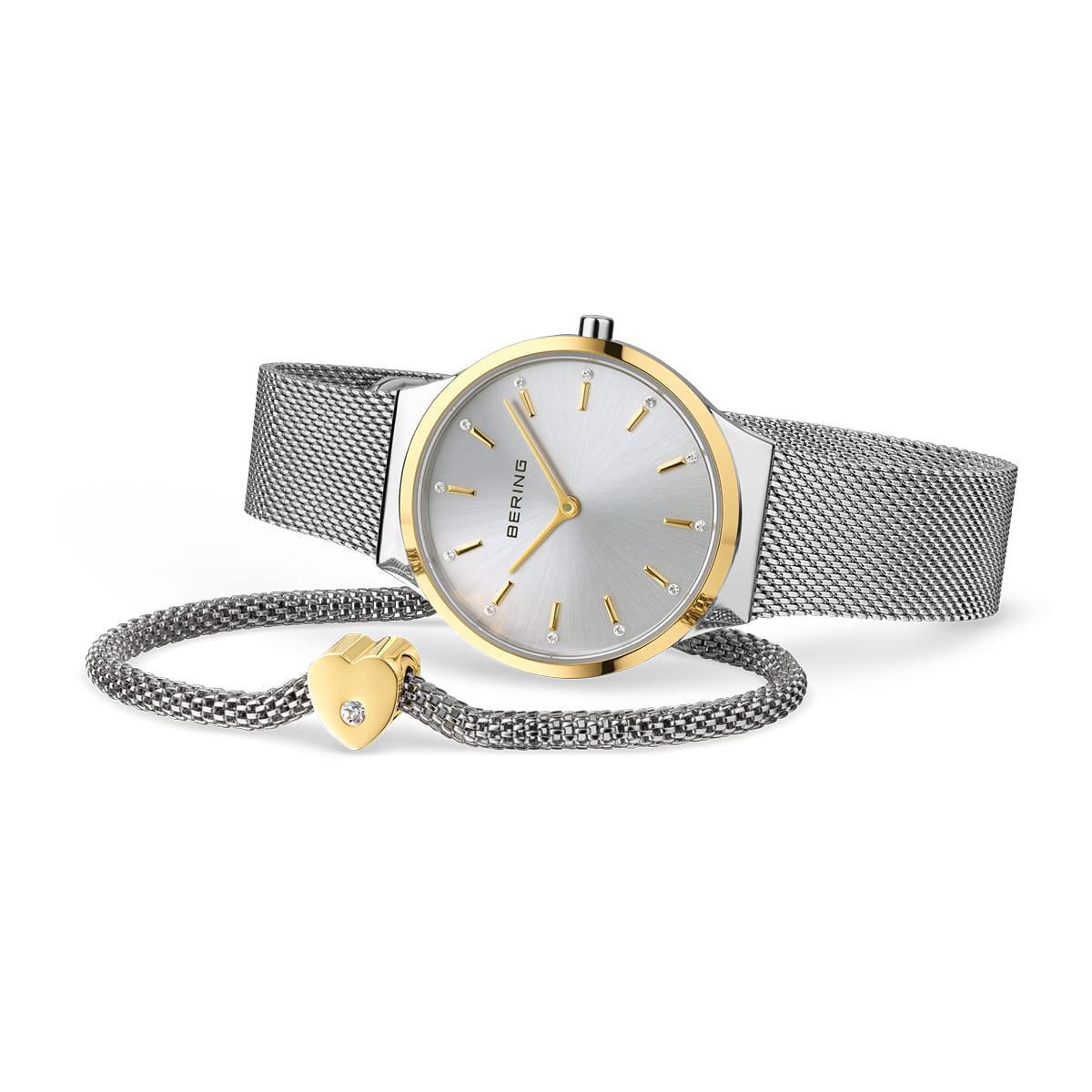 bering montre pour femme cadran argent - 12131-014