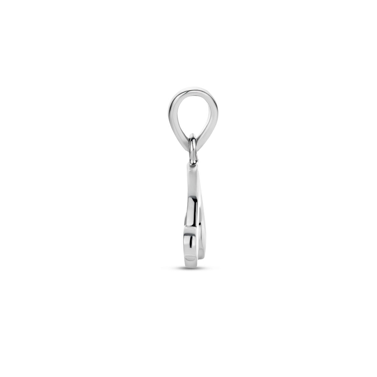 pendentif arc-en-ciel argent rhodié