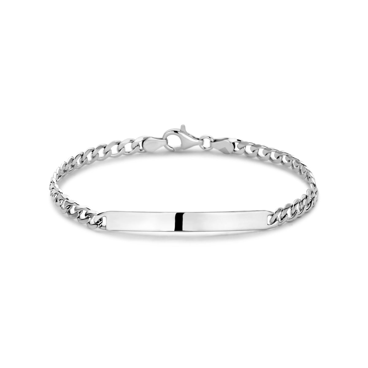 graveerarmband zilver gerhodineerd