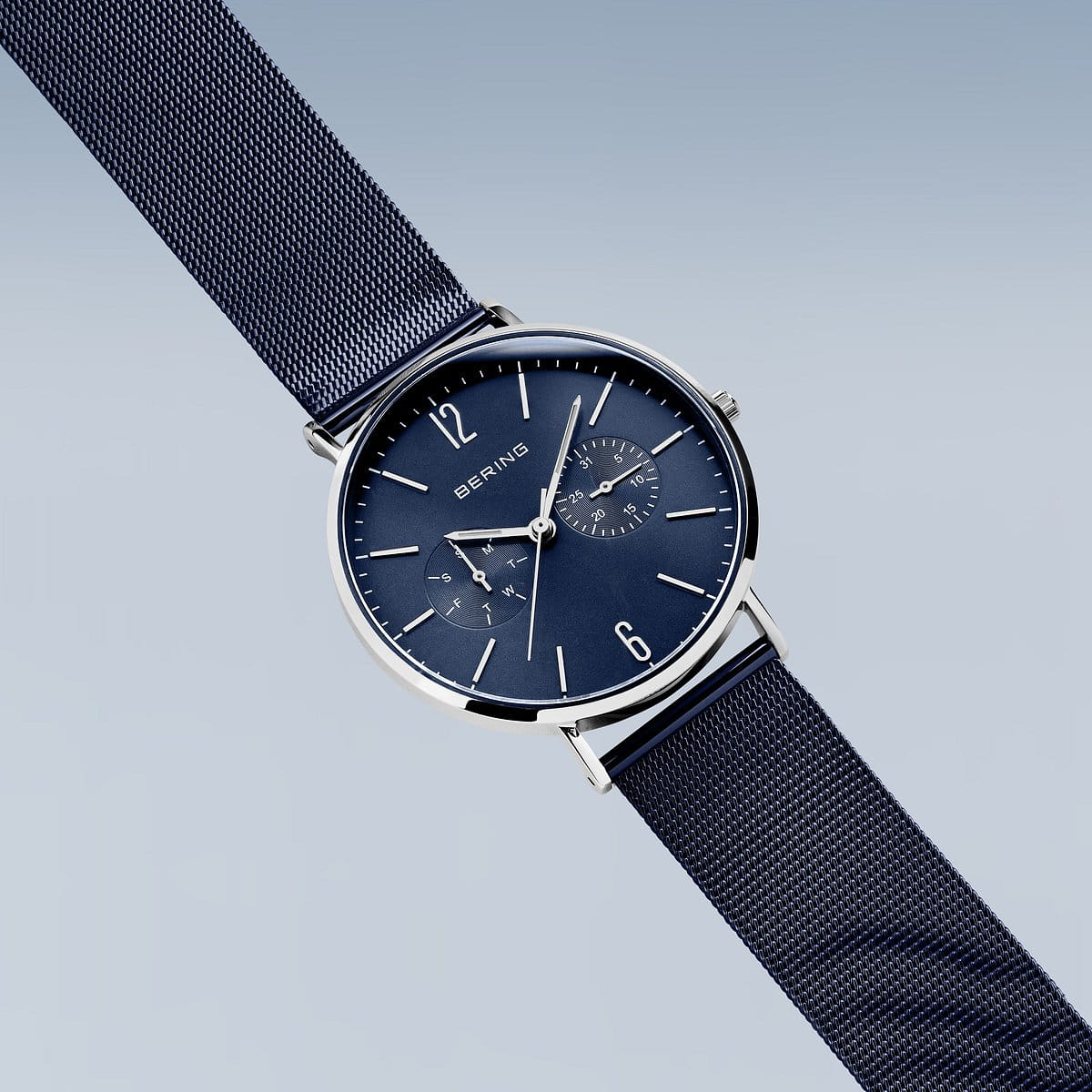 bering montre pour homme cadran bleu - 14240-303