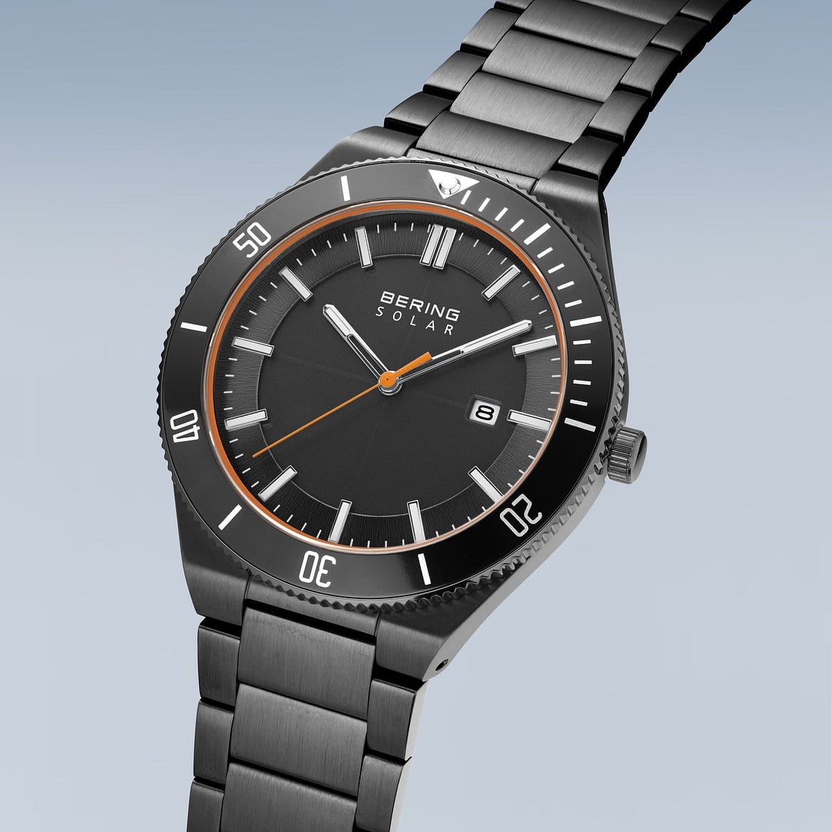 bering montre pour homme cadran gris - 14443-779