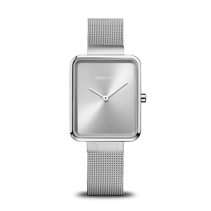 Bering dames horloge zilveren wijzerplaat - 14528-000