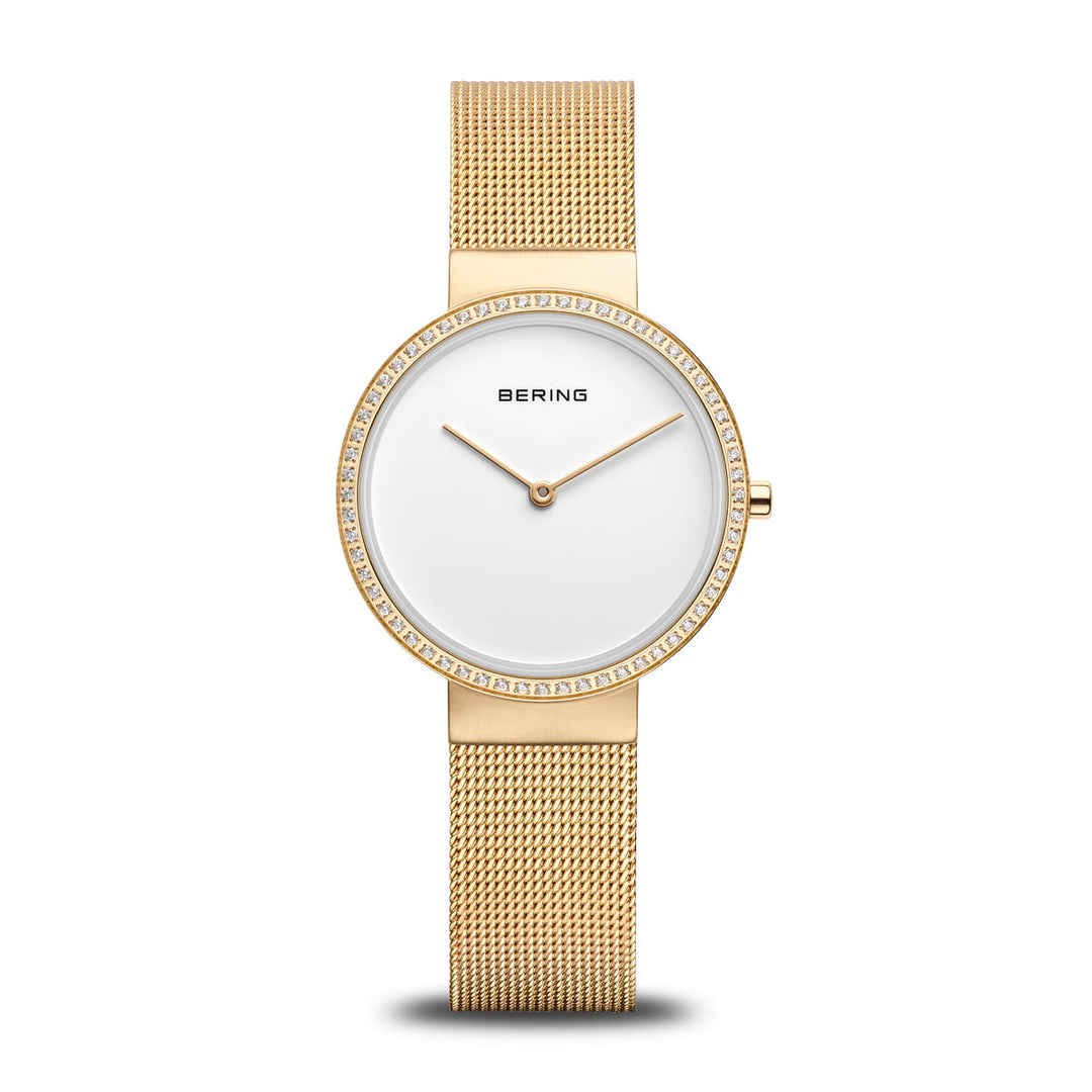 bering dames horloge witte wijzerplaat - 14531-330