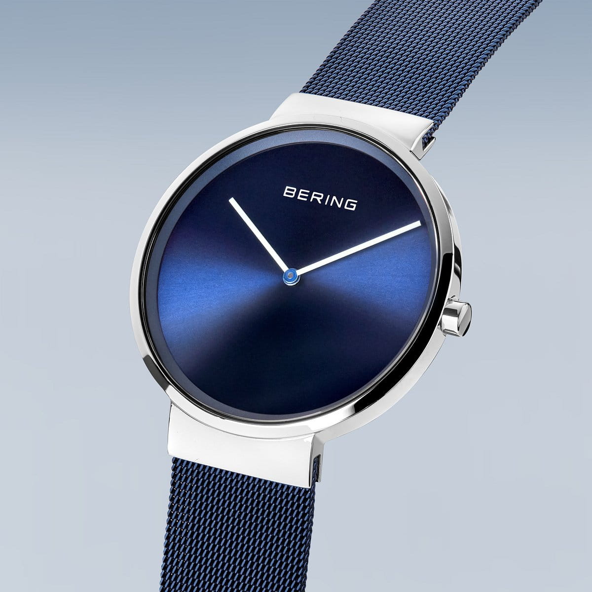 bering montre unisexe cadran bleu - 14539-307