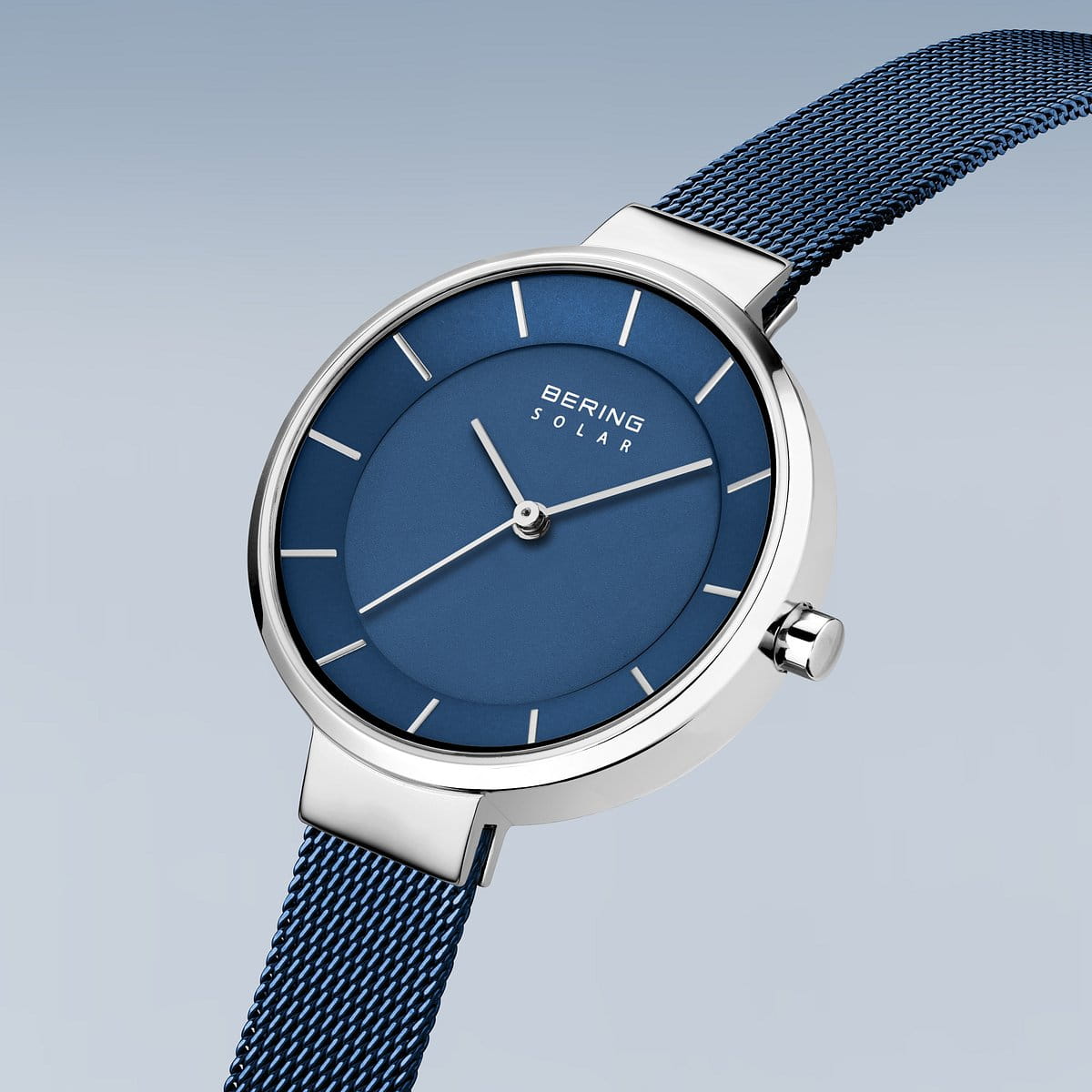 bering montre pour femme cadran bleu - 14631-307