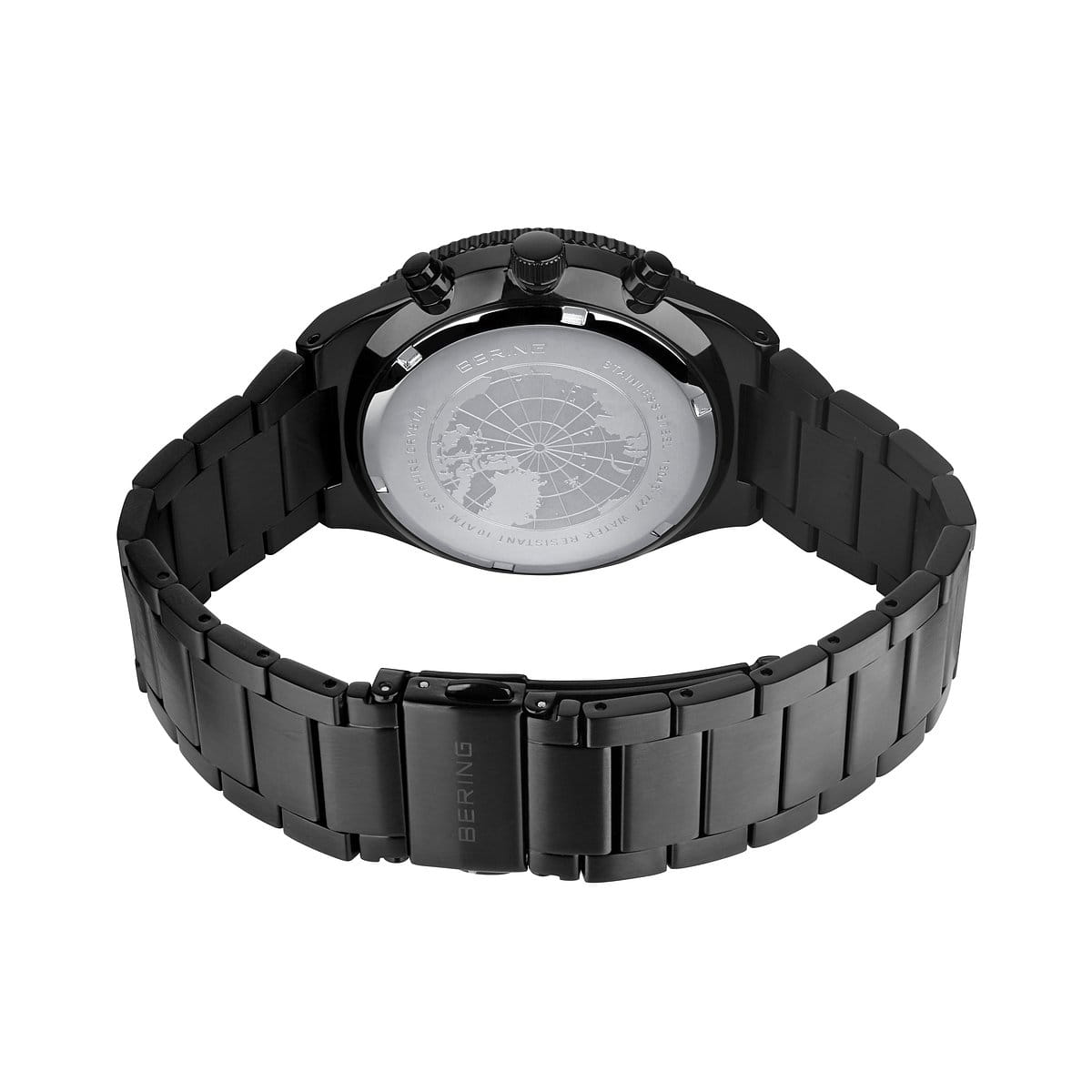 bering montre pour homme cadran bleu - 15043-727
