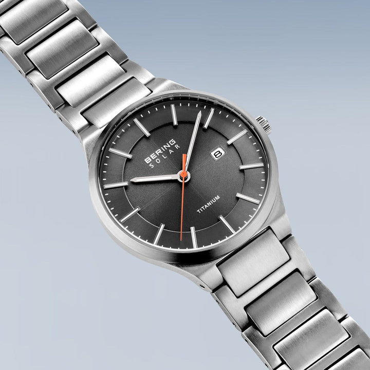 bering montre pour homme cadran gris - 15239-779