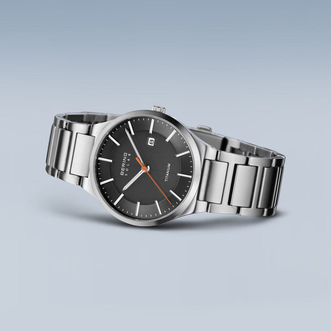 bering montre pour homme cadran gris - 15239-779