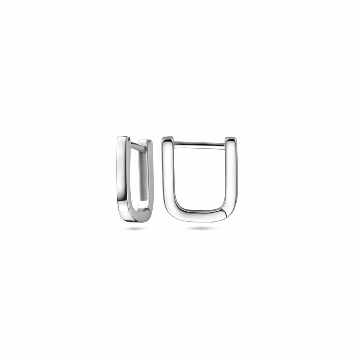 créoles 12 mm argent rhodié