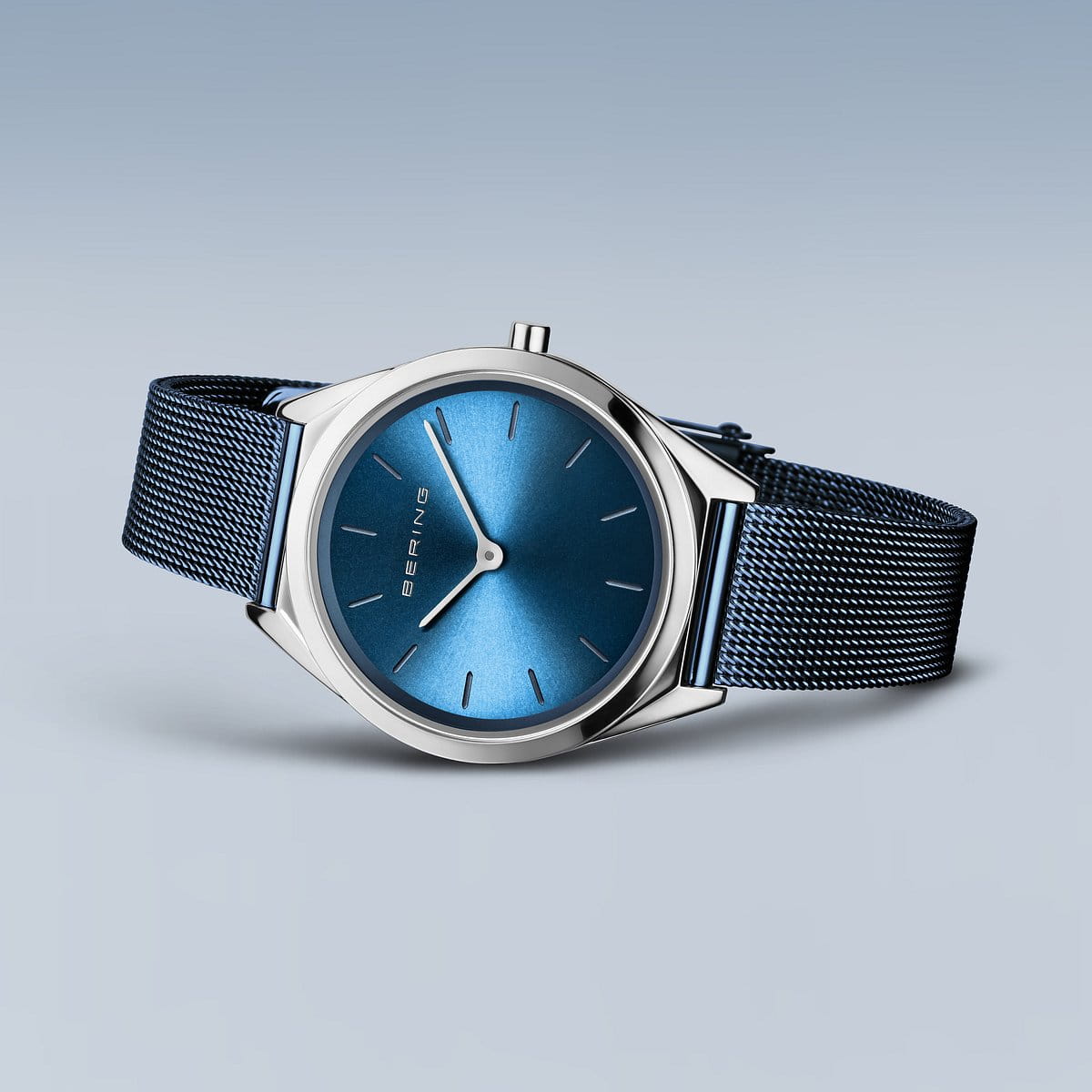 bering montre unisexe cadran bleu - 17031-307