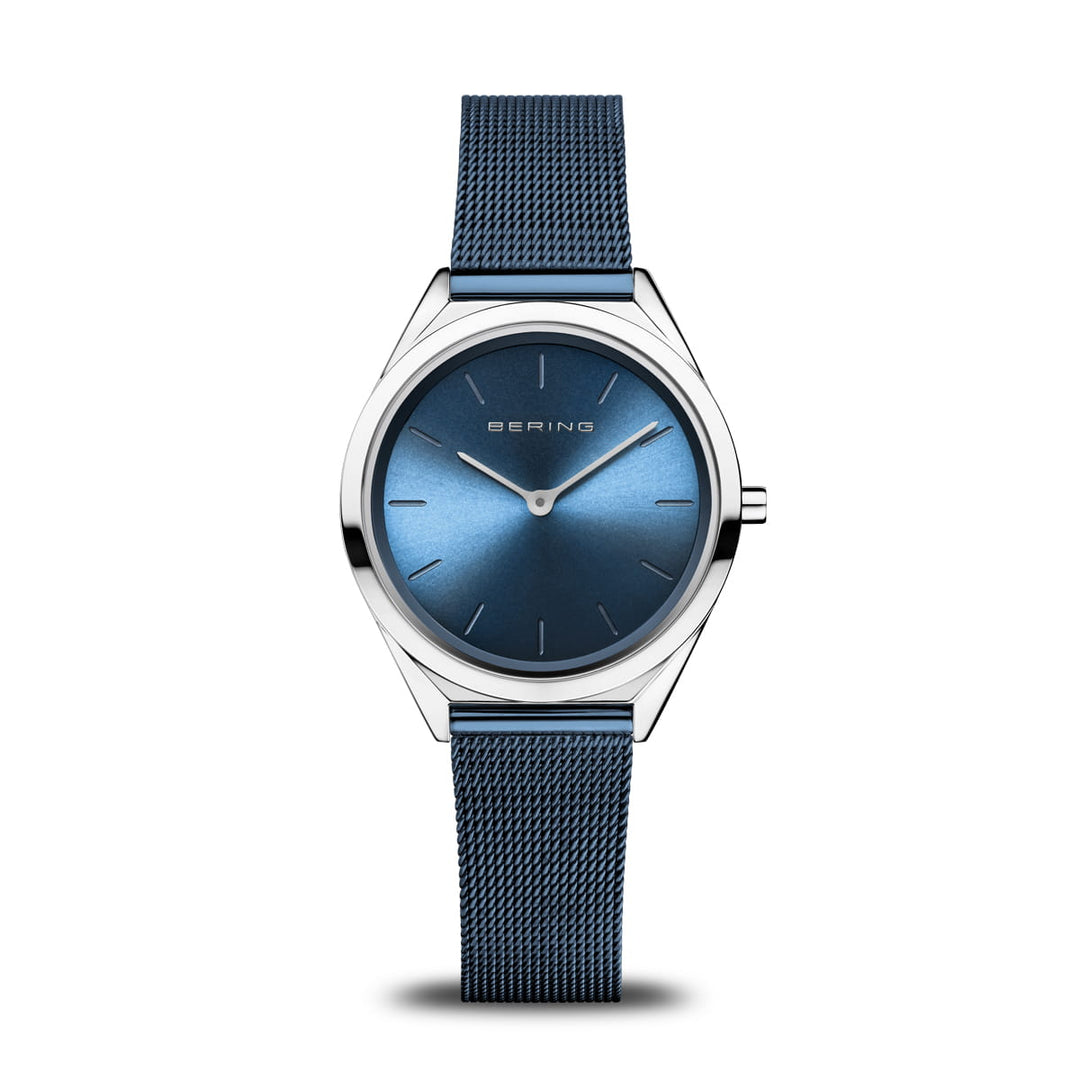 bering unisex horloge blauwe wijzerplaat - 17031-307