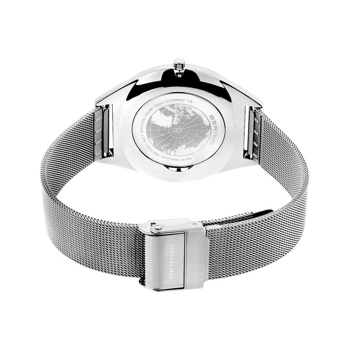 bering unisex horloge zilveren wijzerplaat - 17039-000