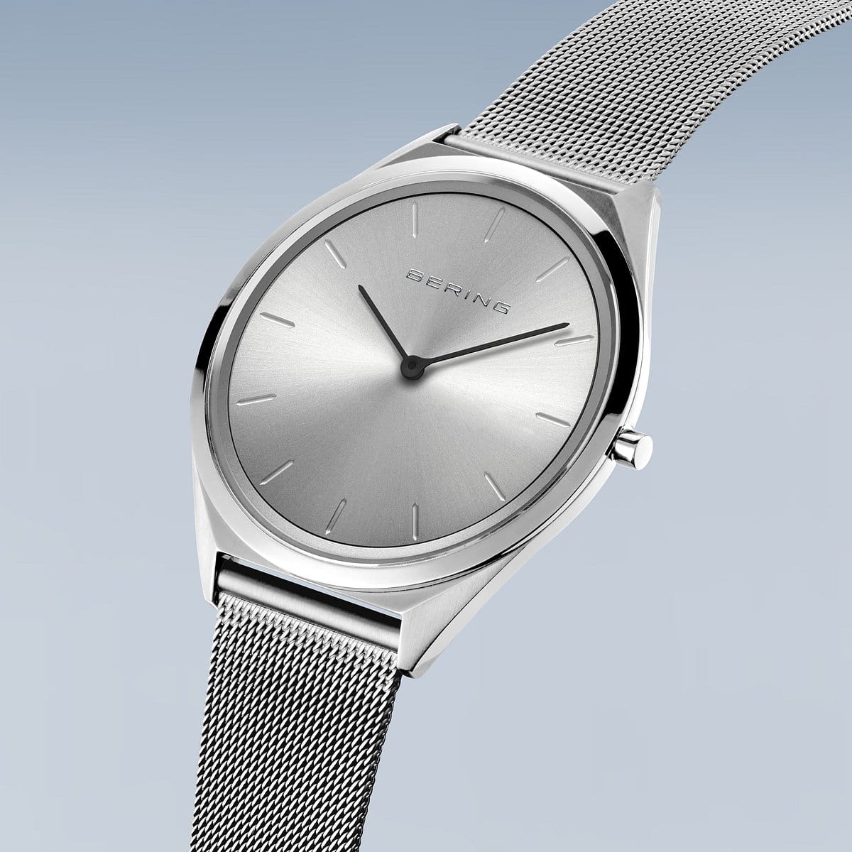 bering montre unisexe cadran argent - 17039-000