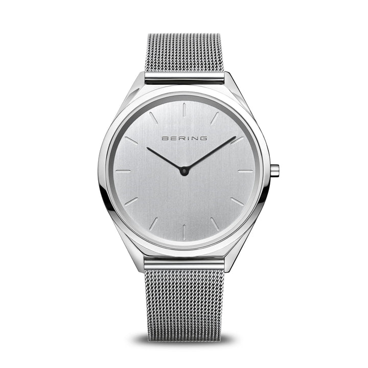 bering unisex horloge zilveren wijzerplaat - 17039-000