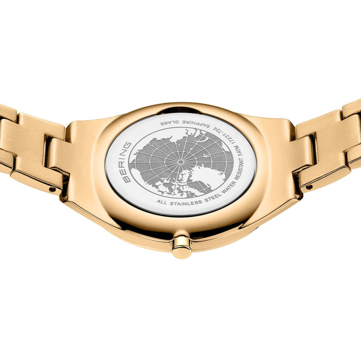 Bering dames horloge witte wijzerplaat - 17231-734