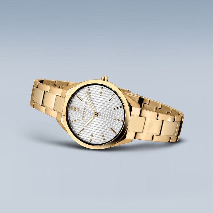 Bering dames horloge witte wijzerplaat - 17231-734