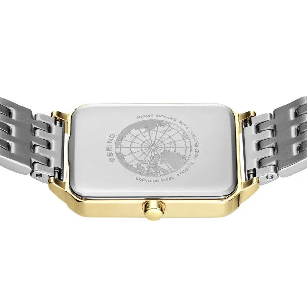 bering dames horloge witte wijzerplaat - 17423-714