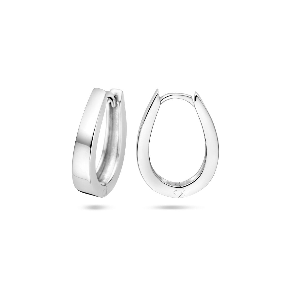 créoles 18 mm argent rhodié