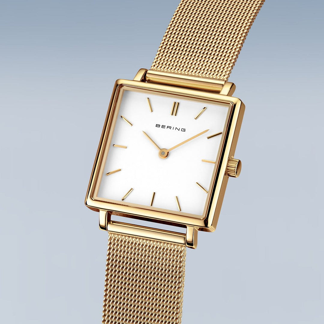 Bering dames horloge witte wijzerplaat - 18226-334