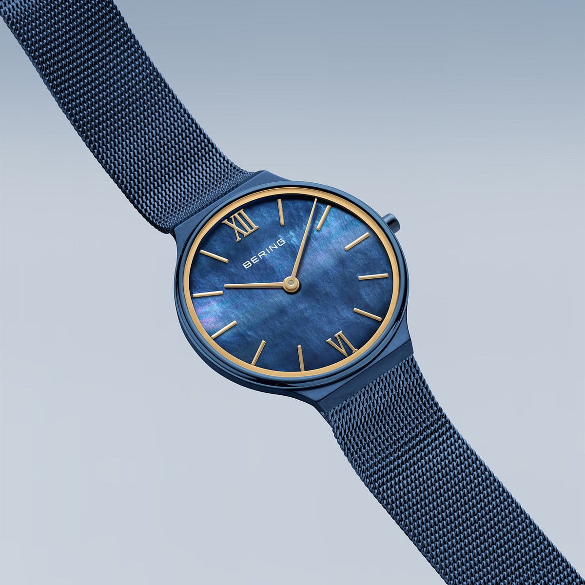 montre pour femme cadran bleu 18434-397