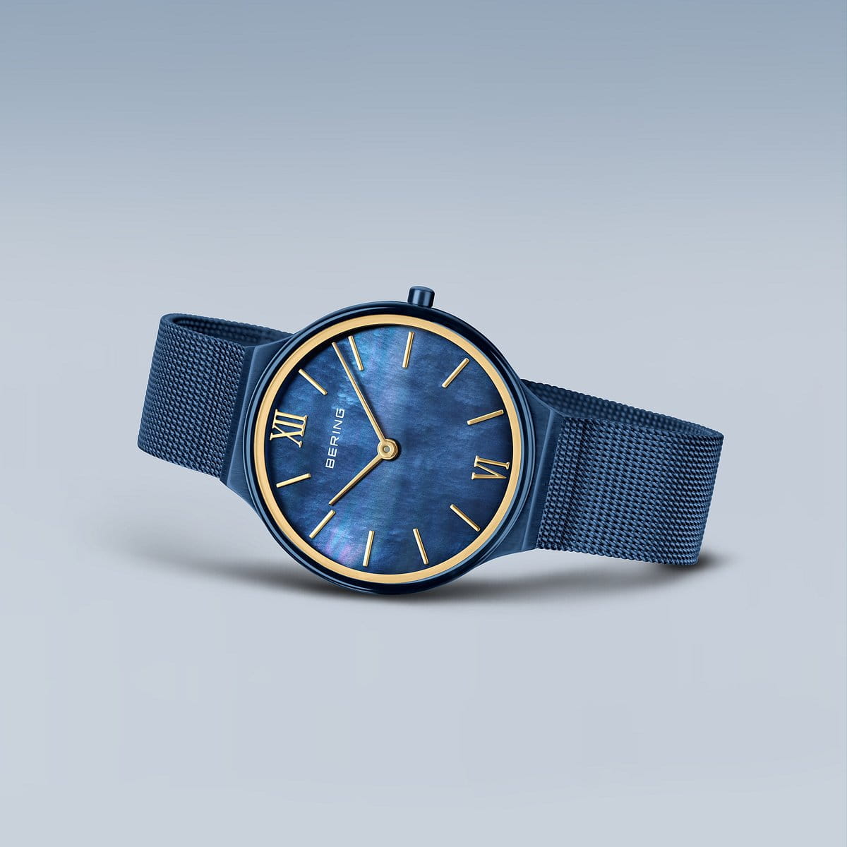 montre pour femme cadran bleu 18434-397