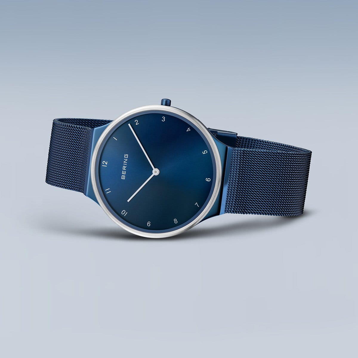bering montre pour femme cadran bleu - 18440-397
