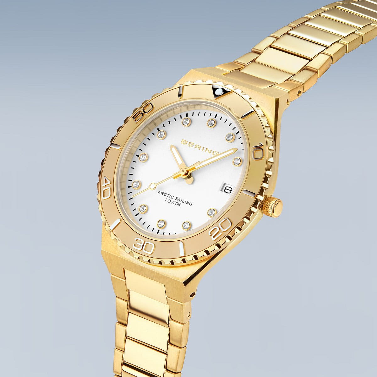 bering montre pour femme cadran blanc - 18936-734