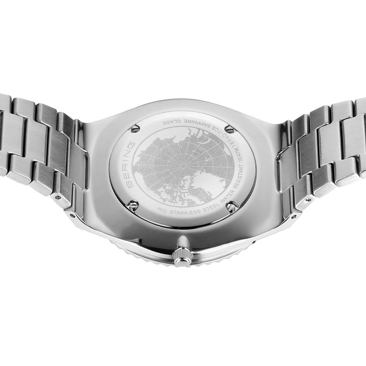 bering heren horloge groene wijzerplaat - 18940-708