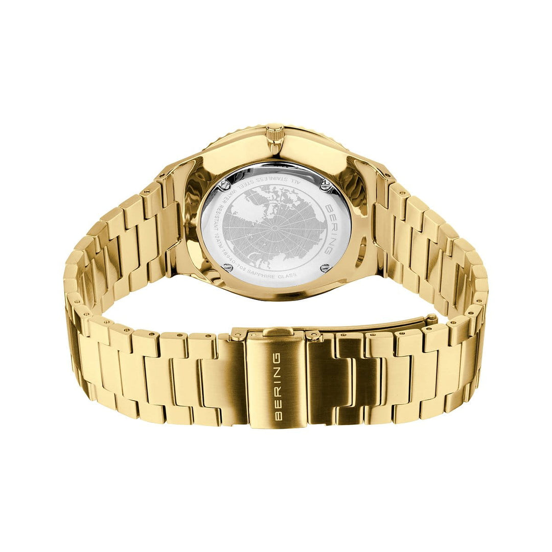 bering heren horloge zwarte wijzerplaat - 18940-732