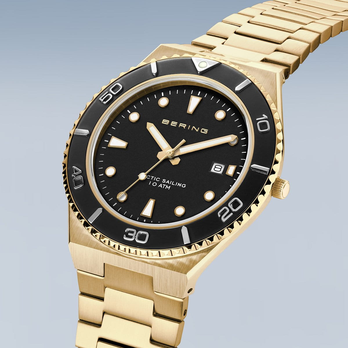 bering montre pour homme cadran noir - 18940-732