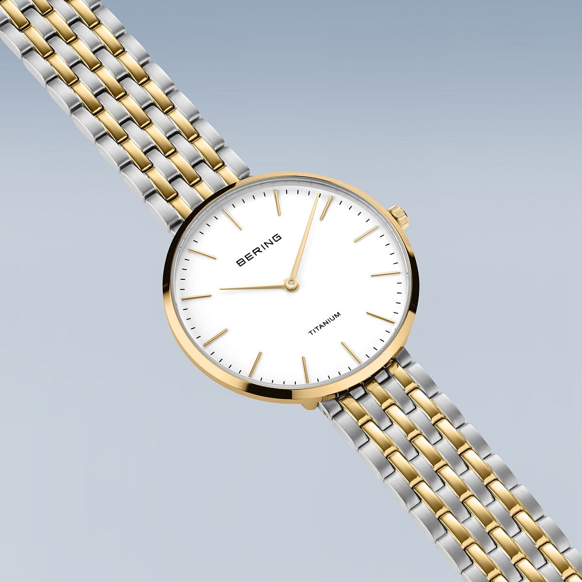 bering montre pour femme cadran blanc - 19334-010