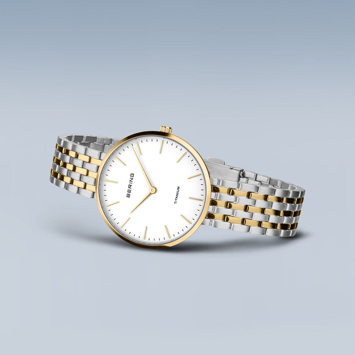 bering montre pour femme cadran blanc - 19334-010