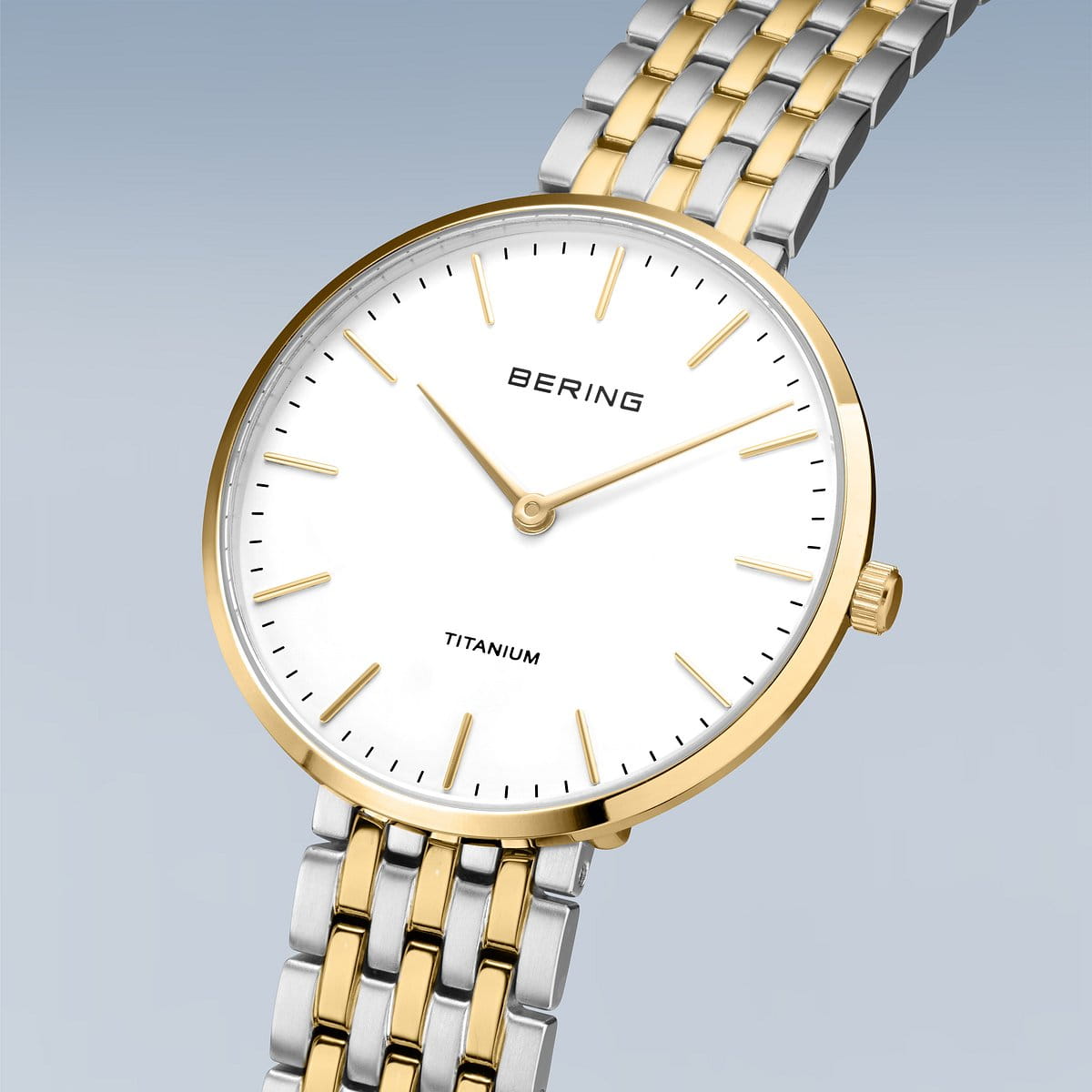 bering montre pour femme cadran blanc - 19334-010
