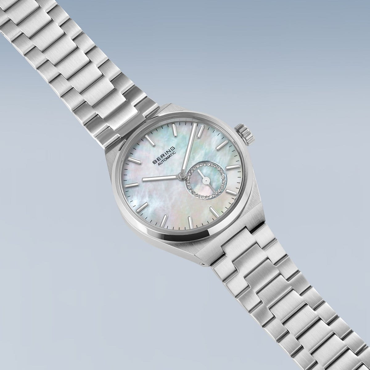 bering montre pour femme cadran blanc - 19435-704