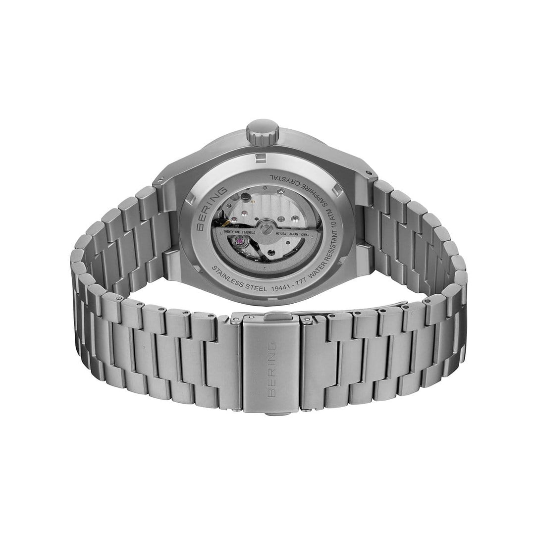 bering heren horloge grijze wijzerplaat - 19441-777