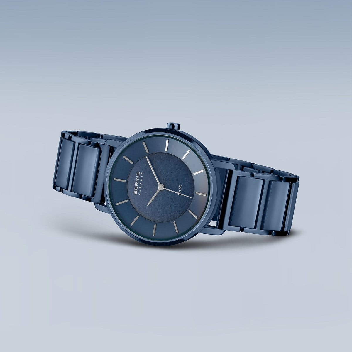 bering montre pour femme cadran bleu - 19535-797